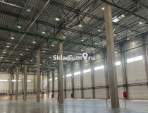 Вид здания. Сухой склад (+18) Склад ЭЛМА-ДОМОДЕДОВО Московская обл, Домодедово, мкр Северный, ул Каширское шоссе, д 10, 3 864 м2 фото 3